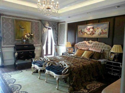 LUXURY CUSTOM VILLA FURNITURE   MADE BY CHINA FURNITURE FACTORY AND COMPANY -INTERI FURNITURE