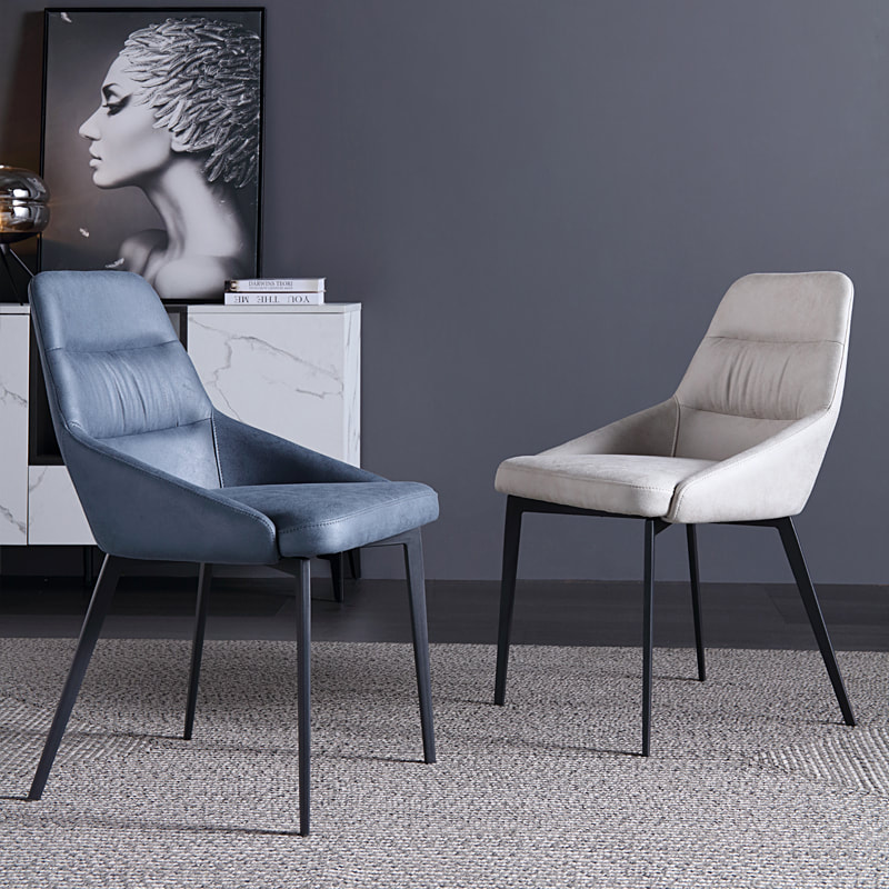 high class china made custom home furniture modern design contemporary dining chair supplier-interi furniture