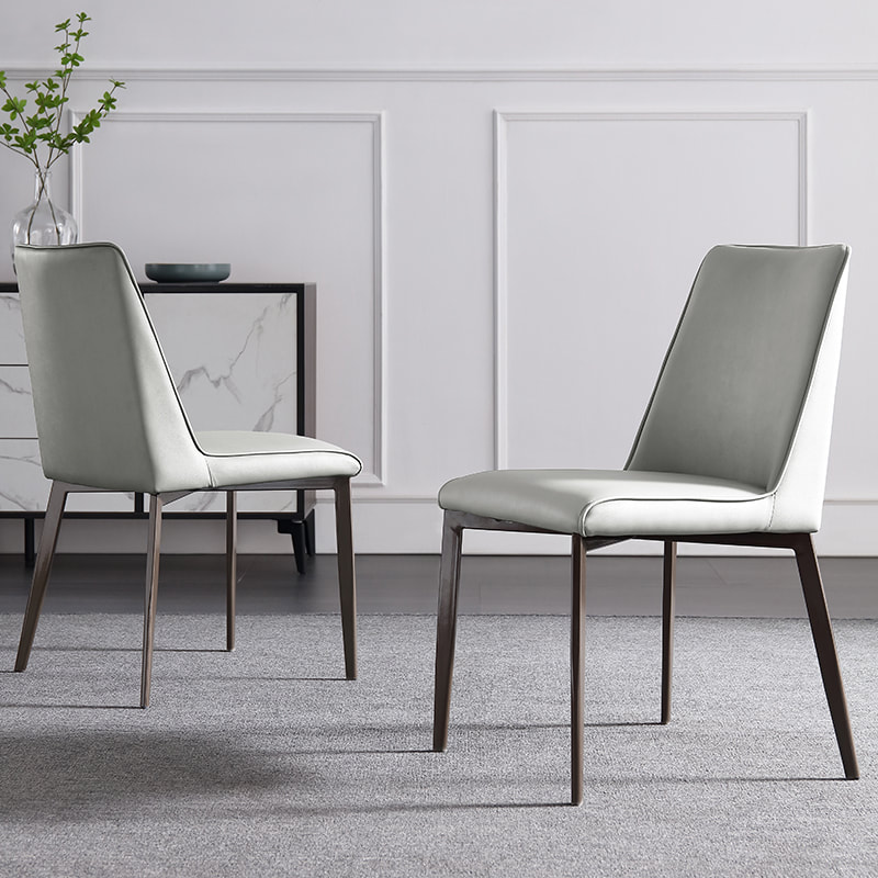 high end china made custom home furniture modern design contemporary dining chair manufacturer-interi furniture