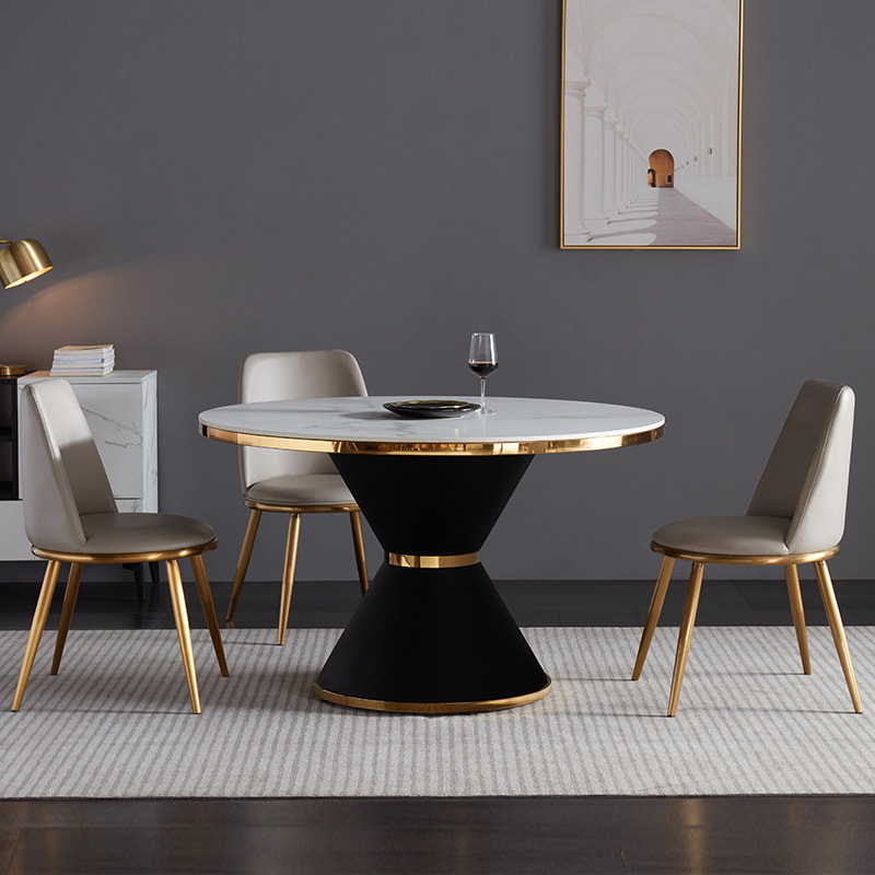 chinese top luxury modern design contemporary style home furniture dining room sintered table top dining table shop-interi furniture