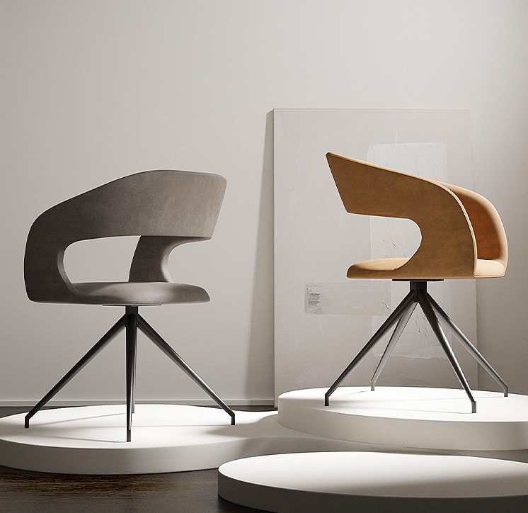 high class china made custom home furniture modern design contemporary dining chair supplier-interi furniture